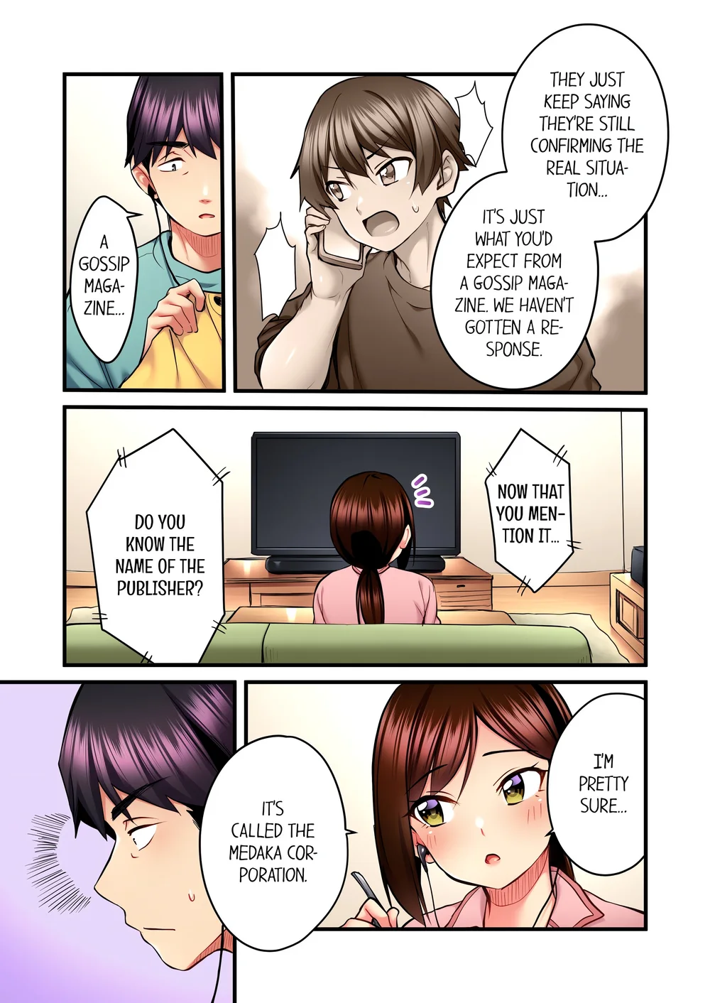 Even an Innocent TV Show Singer Needs Sex… (Uncensored) Chapter 35 - Page 5