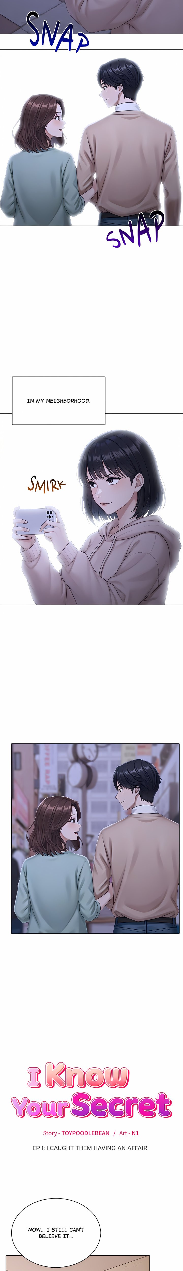 I Know Your Secret Chapter 1 - Page 3