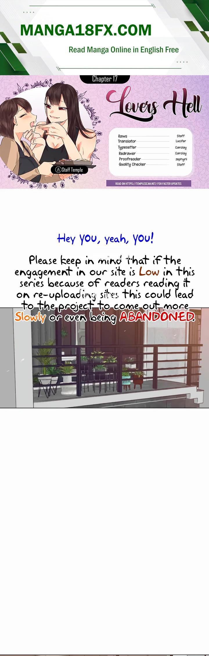 Lesbian Sex Hell Chapter 17 - Page 1