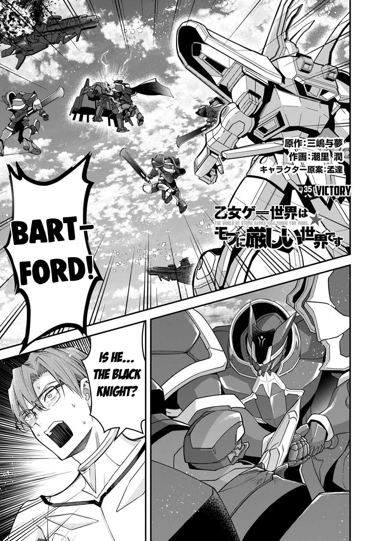 Otome Game Sekai wa Mob ni Kibishii Sekai desu Chapter 35 - Page 1