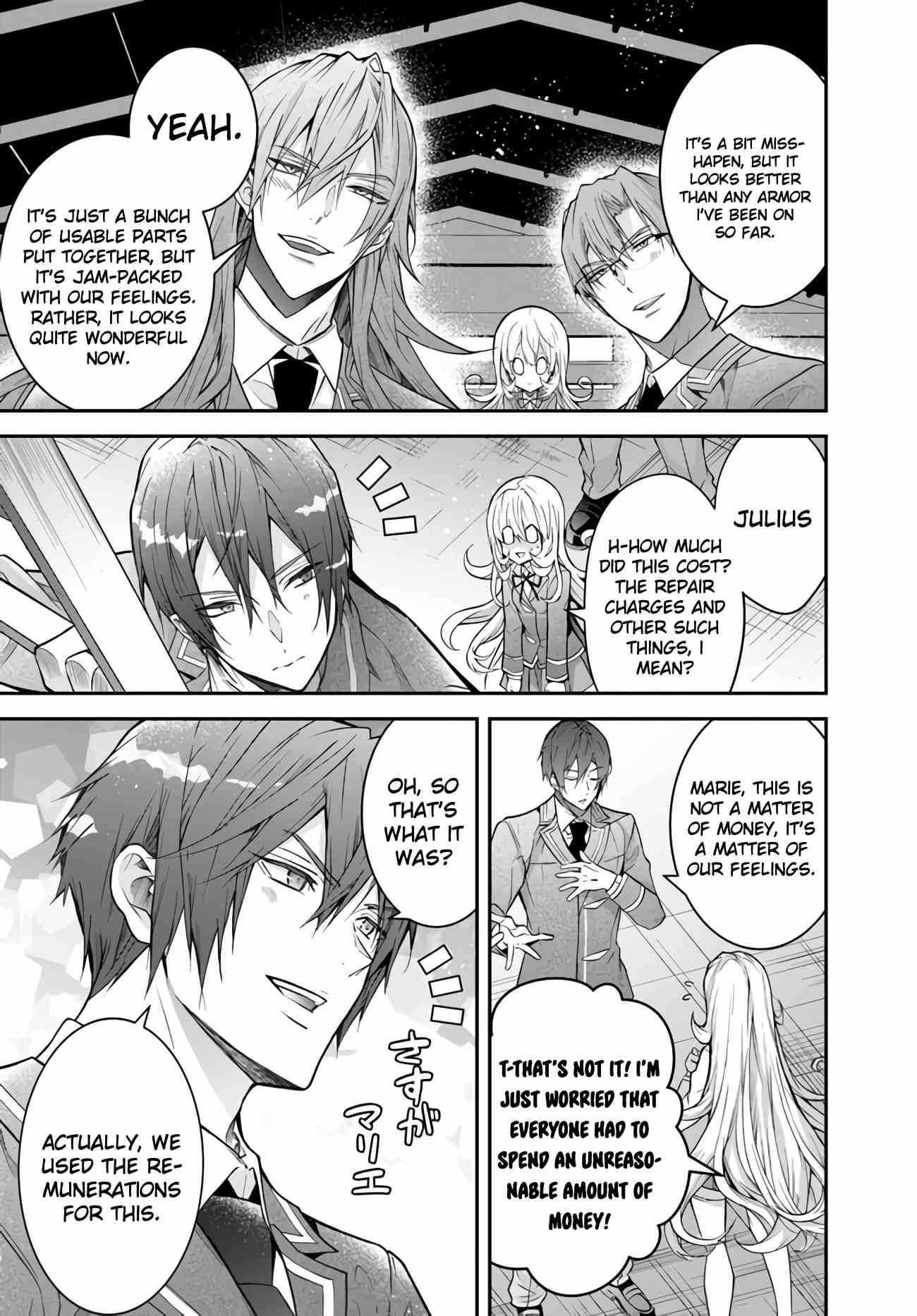 Otome Game Sekai wa Mob ni Kibishii Sekai desu Chapter 37 - Page 14