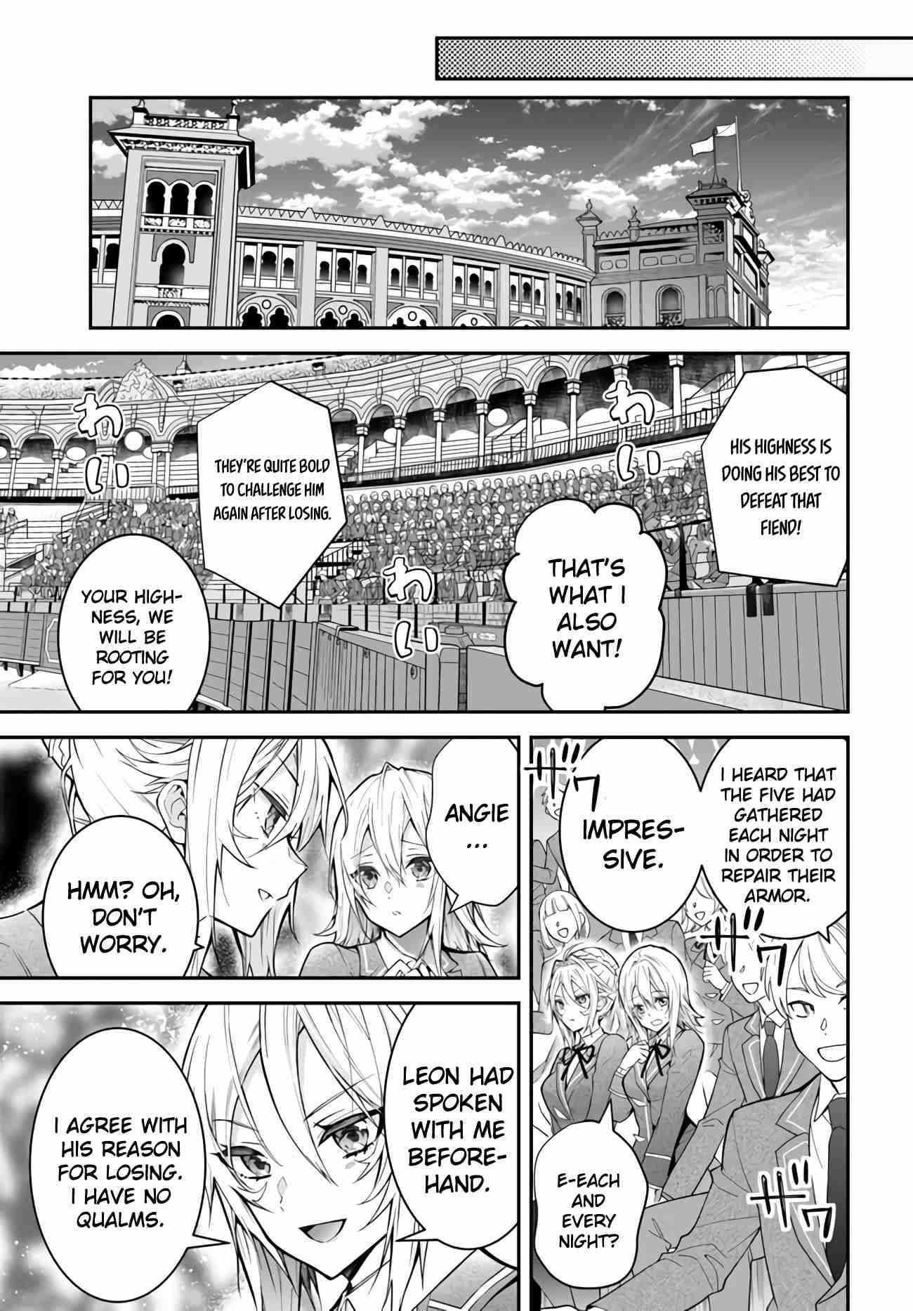 Otome Game Sekai wa Mob ni Kibishii Sekai desu Chapter 37 - Page 21
