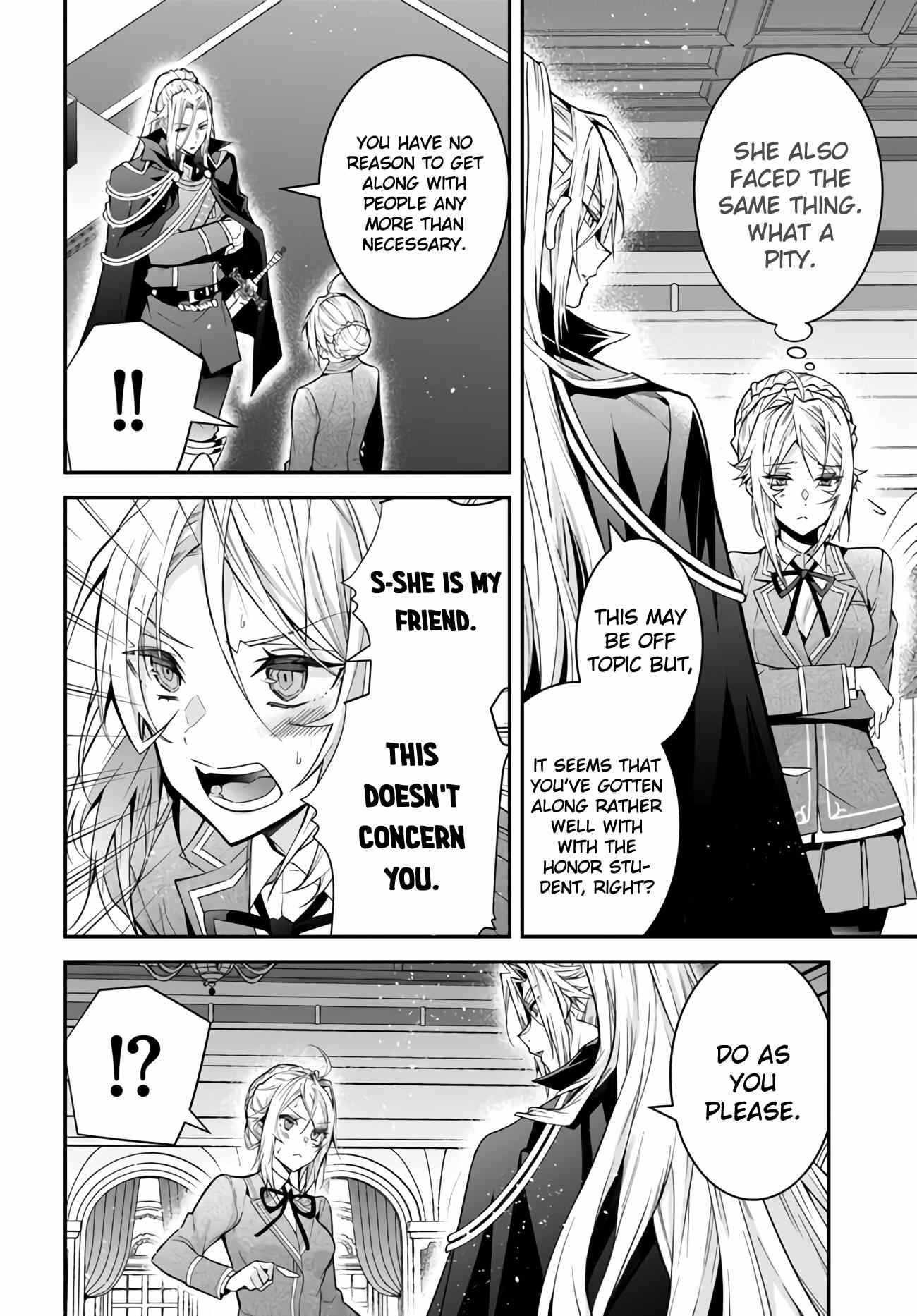 Otome Game Sekai wa Mob ni Kibishii Sekai desu Chapter 37 - Page 6