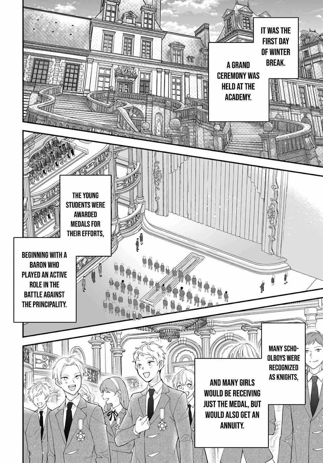 Otome Game Sekai wa Mob ni Kibishii Sekai desu Chapter 38 - Page 14