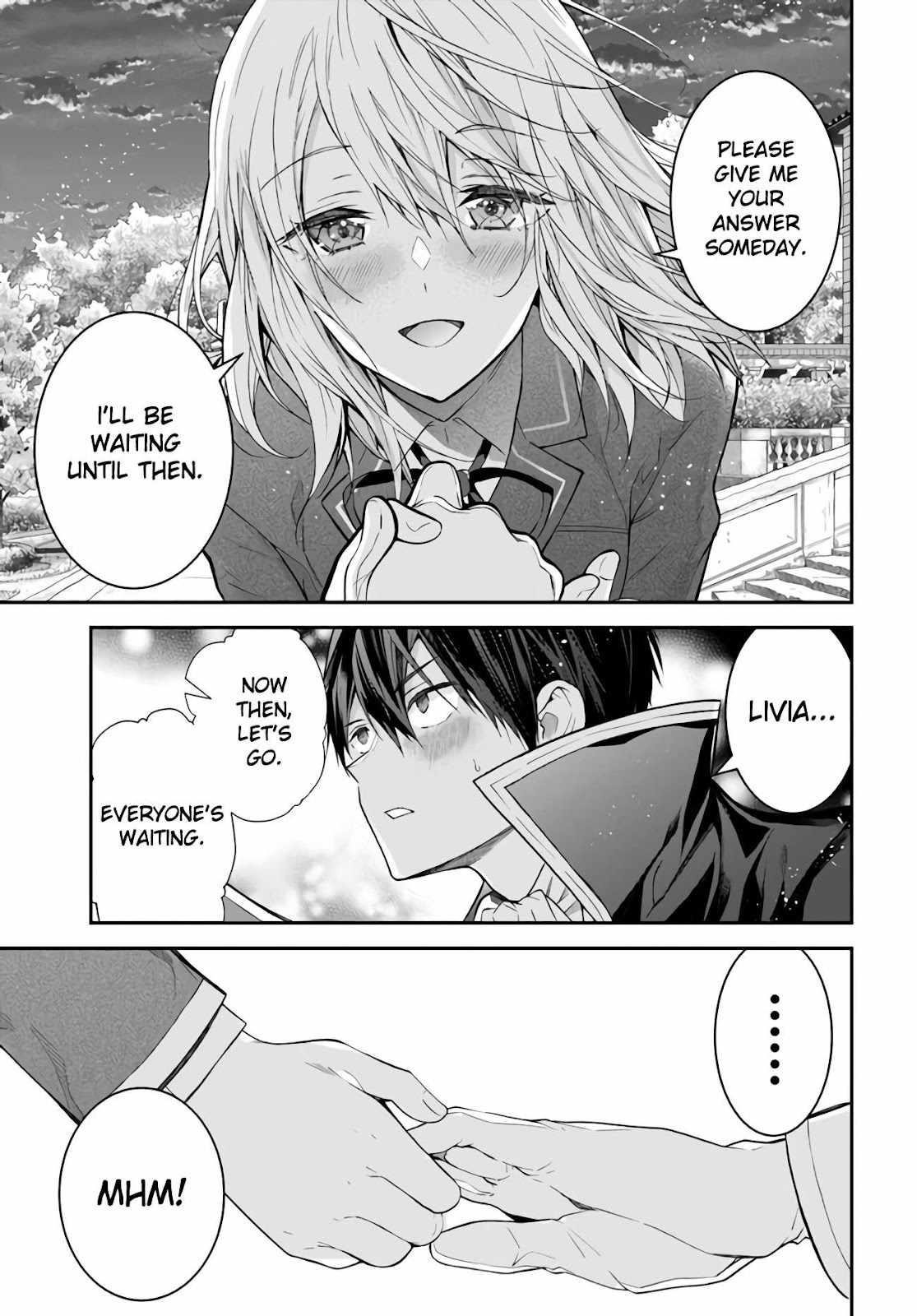 Otome Game Sekai wa Mob ni Kibishii Sekai desu Chapter 38 - Page 19