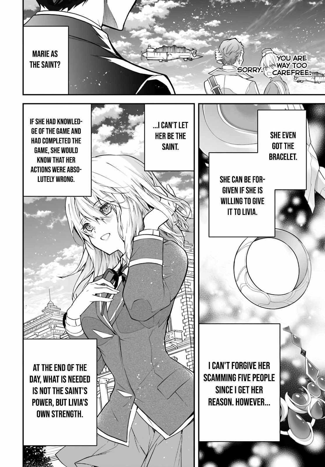 Otome Game Sekai wa Mob ni Kibishii Sekai desu Chapter 38 - Page 28