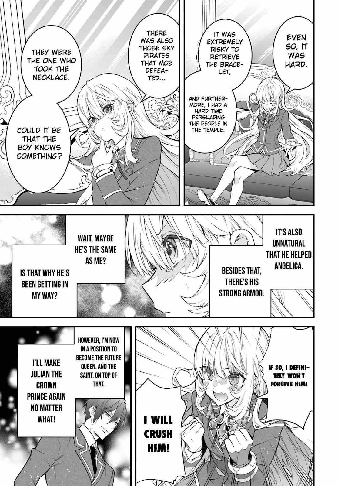 Otome Game Sekai wa Mob ni Kibishii Sekai desu Chapter 38 - Page 31