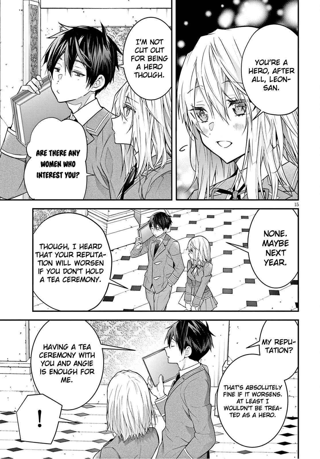 Otome Game Sekai wa Mob ni Kibishii Sekai desu Chapter 39 - Page 15