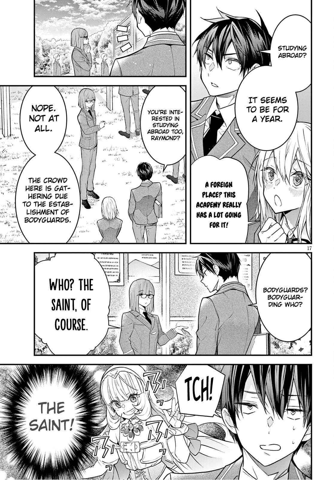 Otome Game Sekai wa Mob ni Kibishii Sekai desu Chapter 39 - Page 17