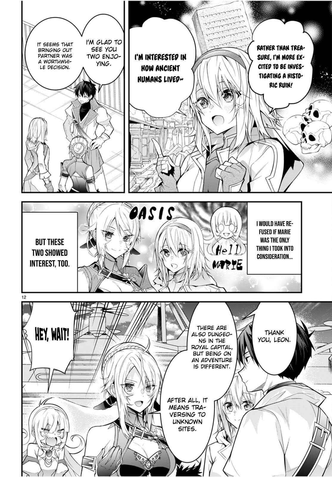 Otome Game Sekai wa Mob ni Kibishii Sekai desu Chapter 40 - Page 12