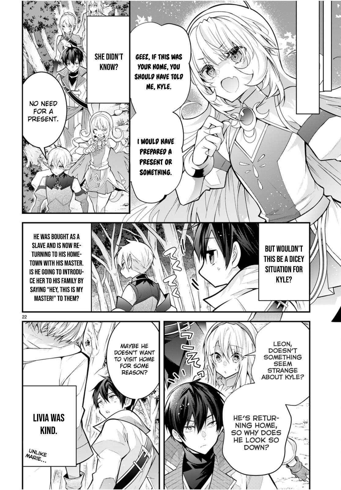 Otome Game Sekai wa Mob ni Kibishii Sekai desu Chapter 40 - Page 22