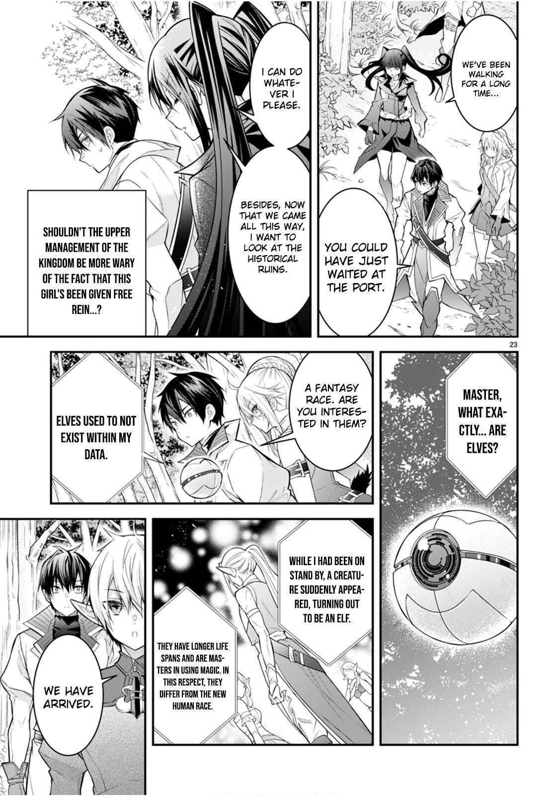 Otome Game Sekai wa Mob ni Kibishii Sekai desu Chapter 40 - Page 23