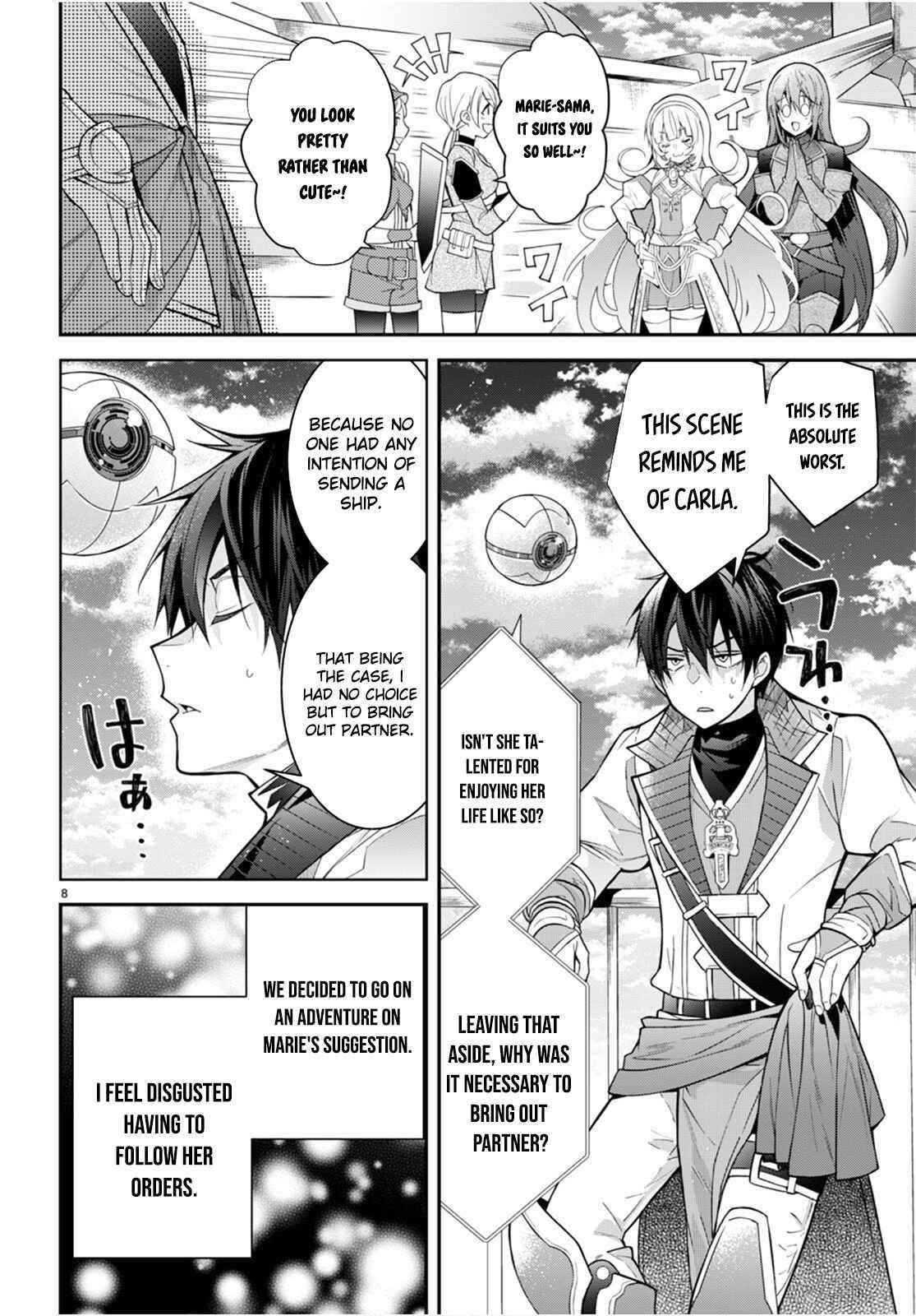 Otome Game Sekai wa Mob ni Kibishii Sekai desu Chapter 40 - Page 8