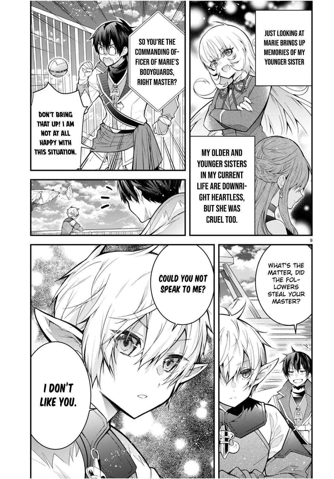 Otome Game Sekai wa Mob ni Kibishii Sekai desu Chapter 40 - Page 9