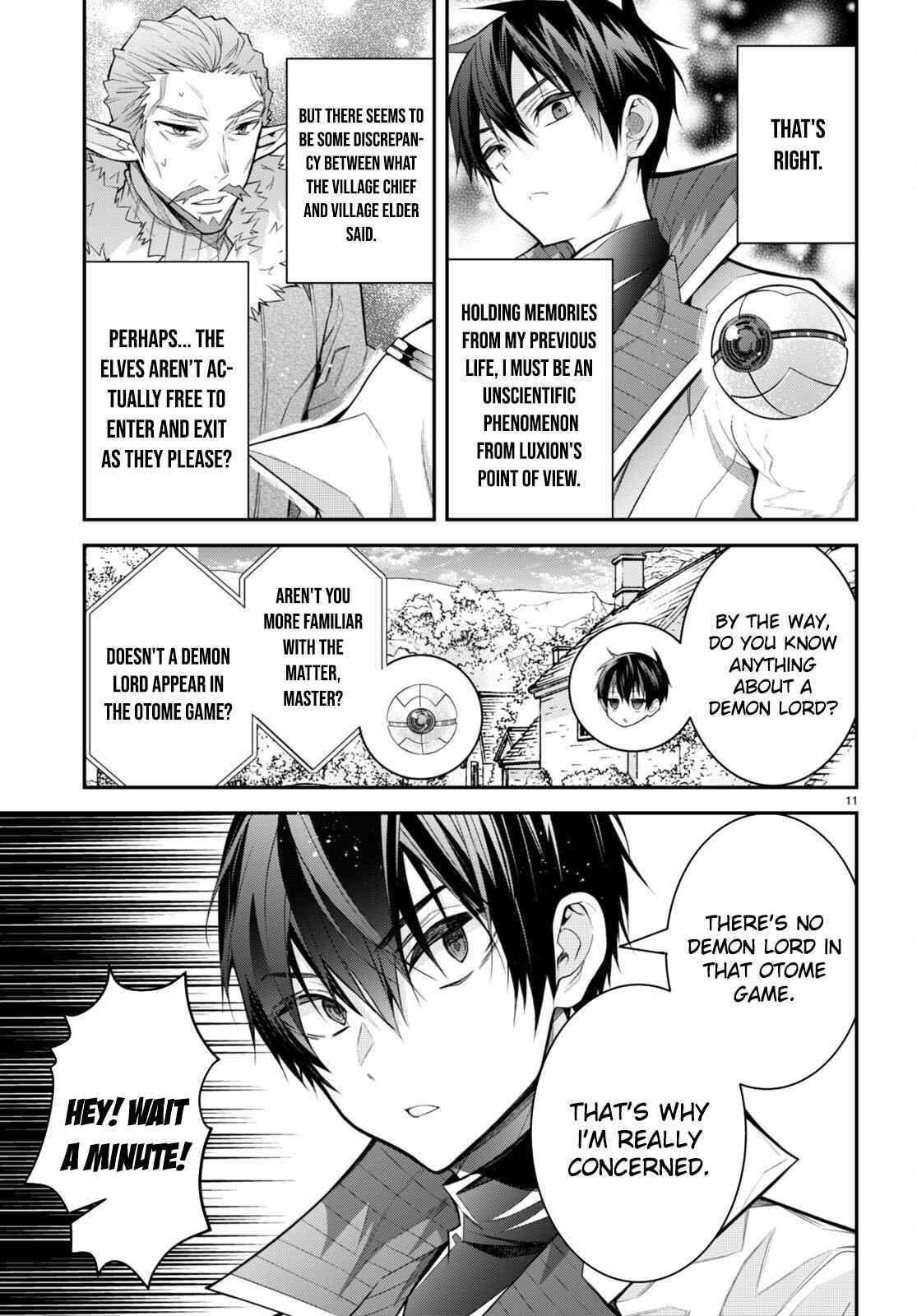 Otome Game Sekai wa Mob ni Kibishii Sekai desu Chapter 41 - Page 11