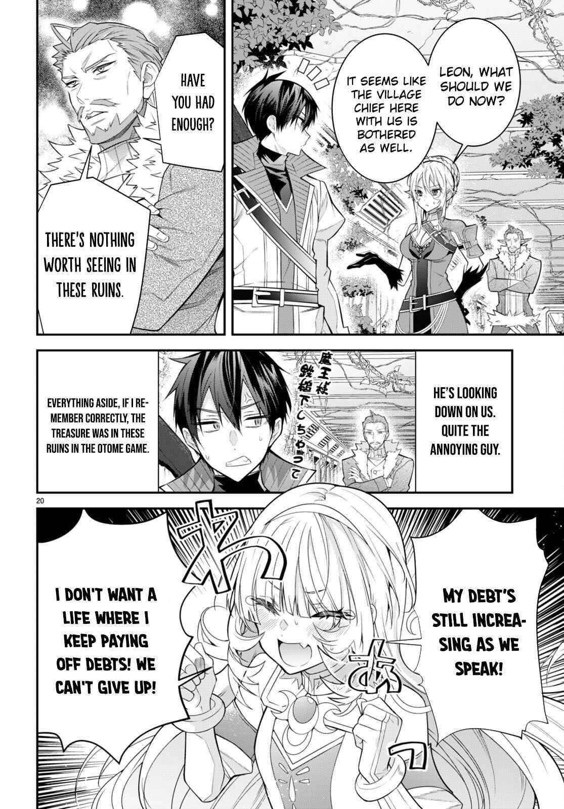 Otome Game Sekai wa Mob ni Kibishii Sekai desu Chapter 41 - Page 20