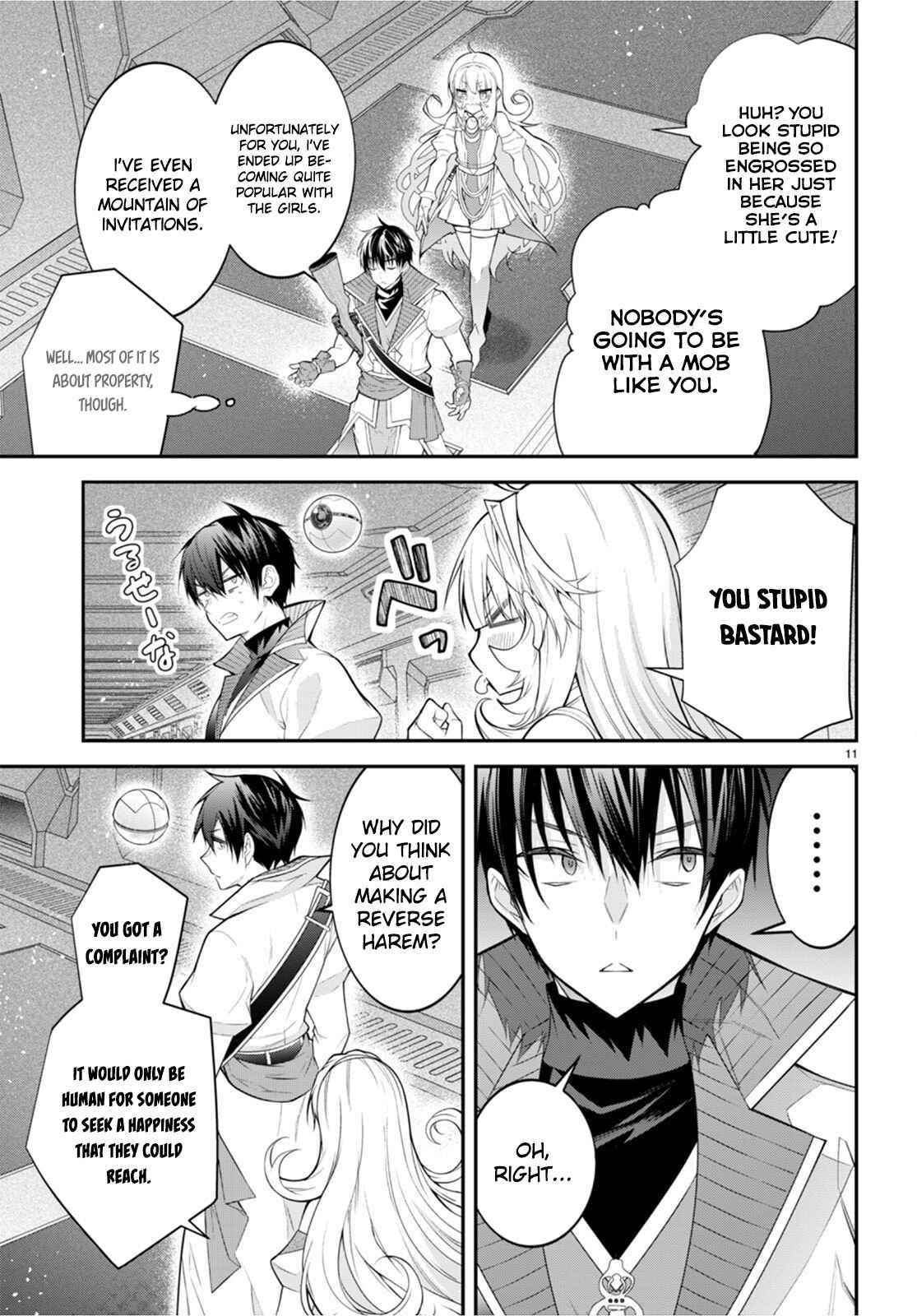 Otome Game Sekai wa Mob ni Kibishii Sekai desu Chapter 42 - Page 11