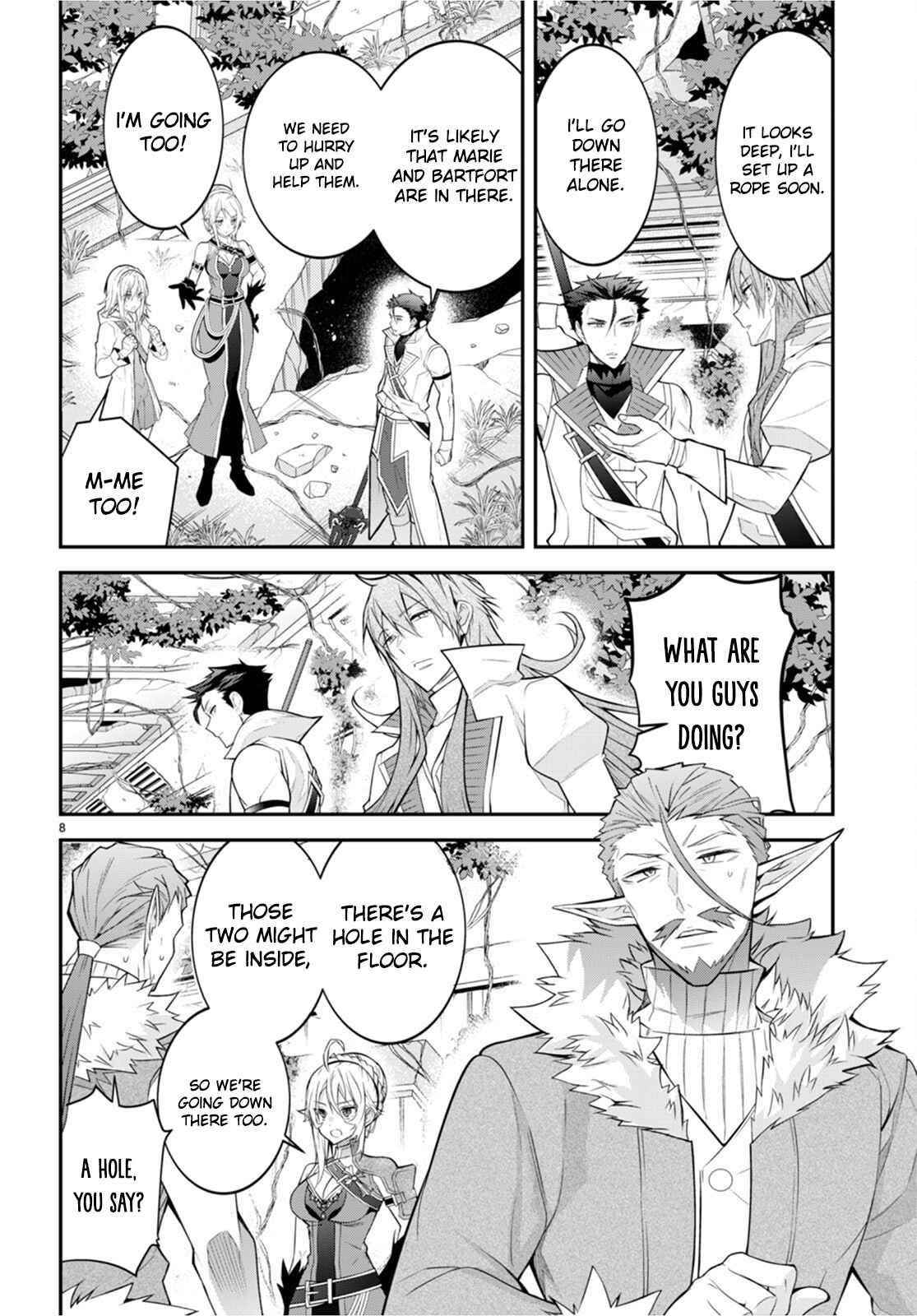 Otome Game Sekai wa Mob ni Kibishii Sekai desu Chapter 42 - Page 8
