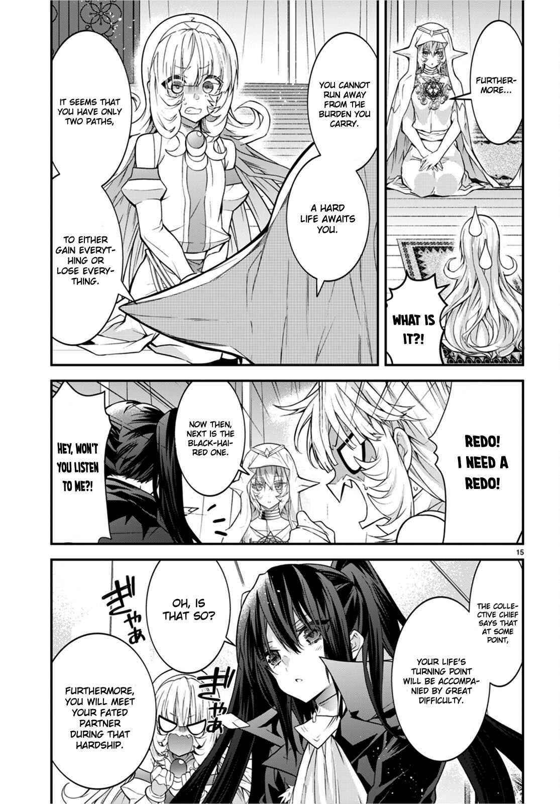 Otome Game Sekai wa Mob ni Kibishii Sekai desu Chapter 44 - Page 15