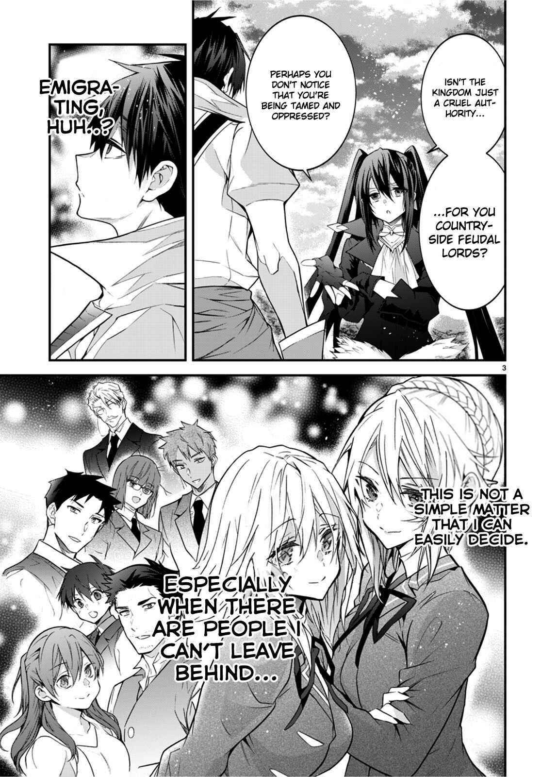 Otome Game Sekai wa Mob ni Kibishii Sekai desu Chapter 44 - Page 3