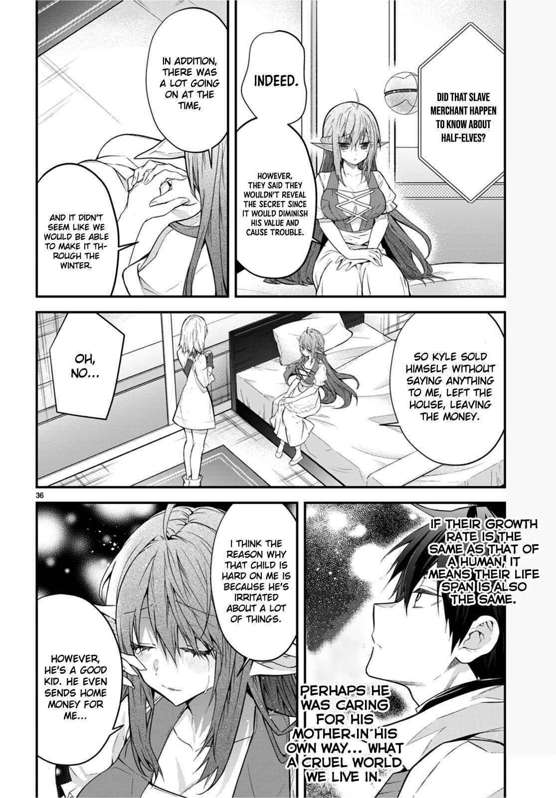 Otome Game Sekai wa Mob ni Kibishii Sekai desu Chapter 44 - Page 36
