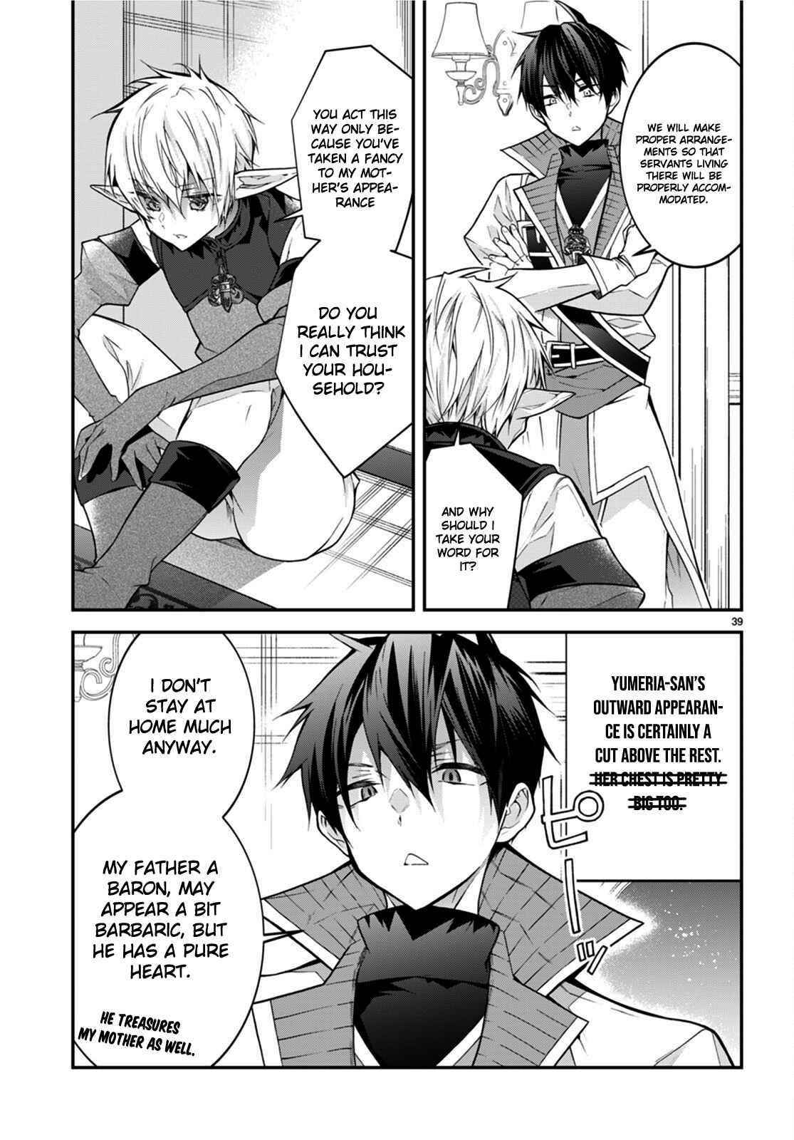Otome Game Sekai wa Mob ni Kibishii Sekai desu Chapter 44 - Page 39
