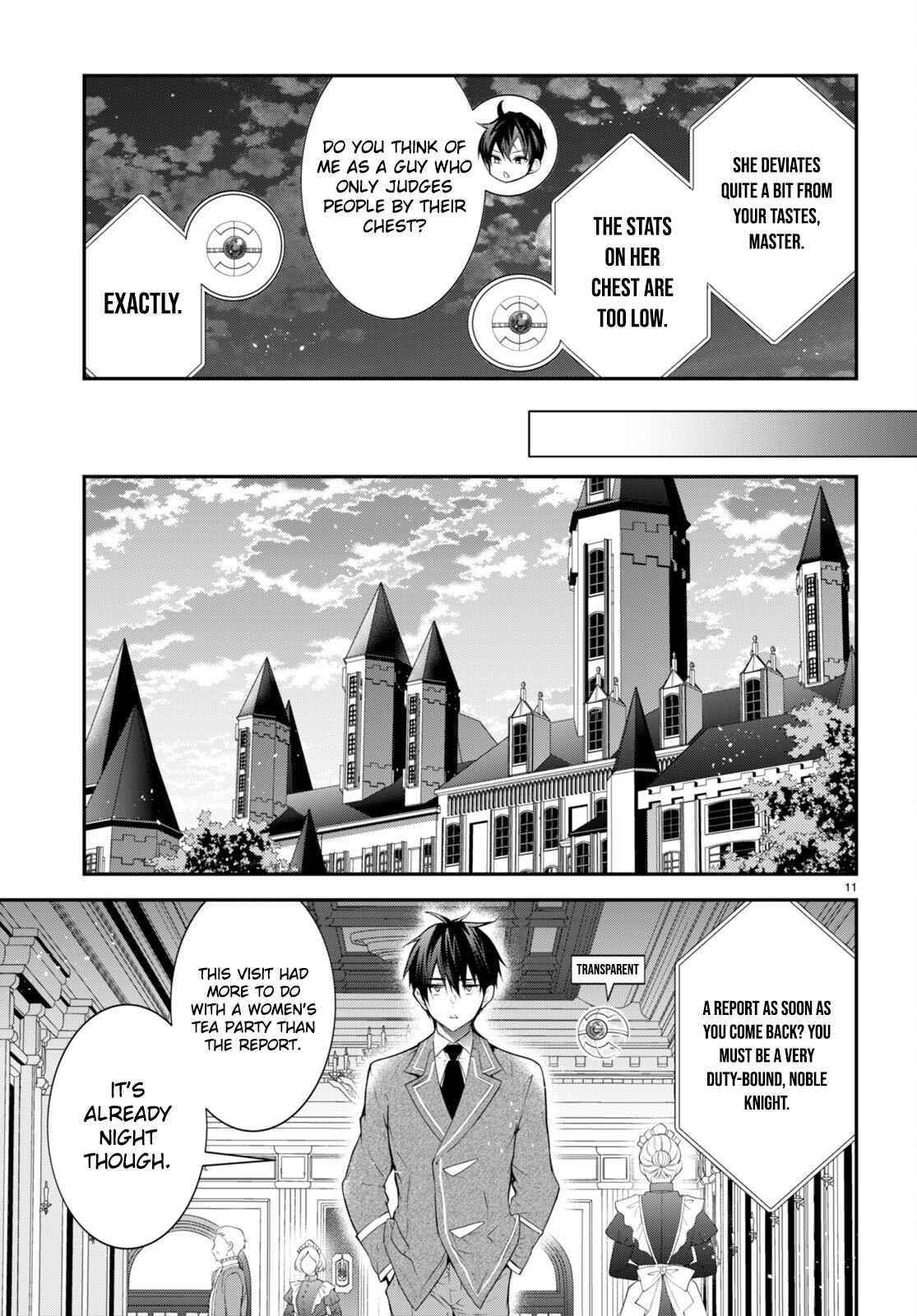 Otome Game Sekai wa Mob ni Kibishii Sekai desu Chapter 45 - Page 11
