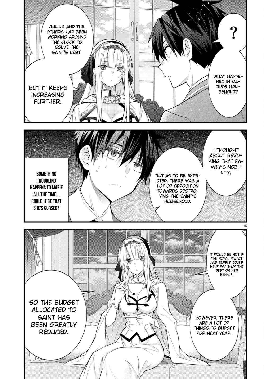 Otome Game Sekai wa Mob ni Kibishii Sekai desu Chapter 45 - Page 15