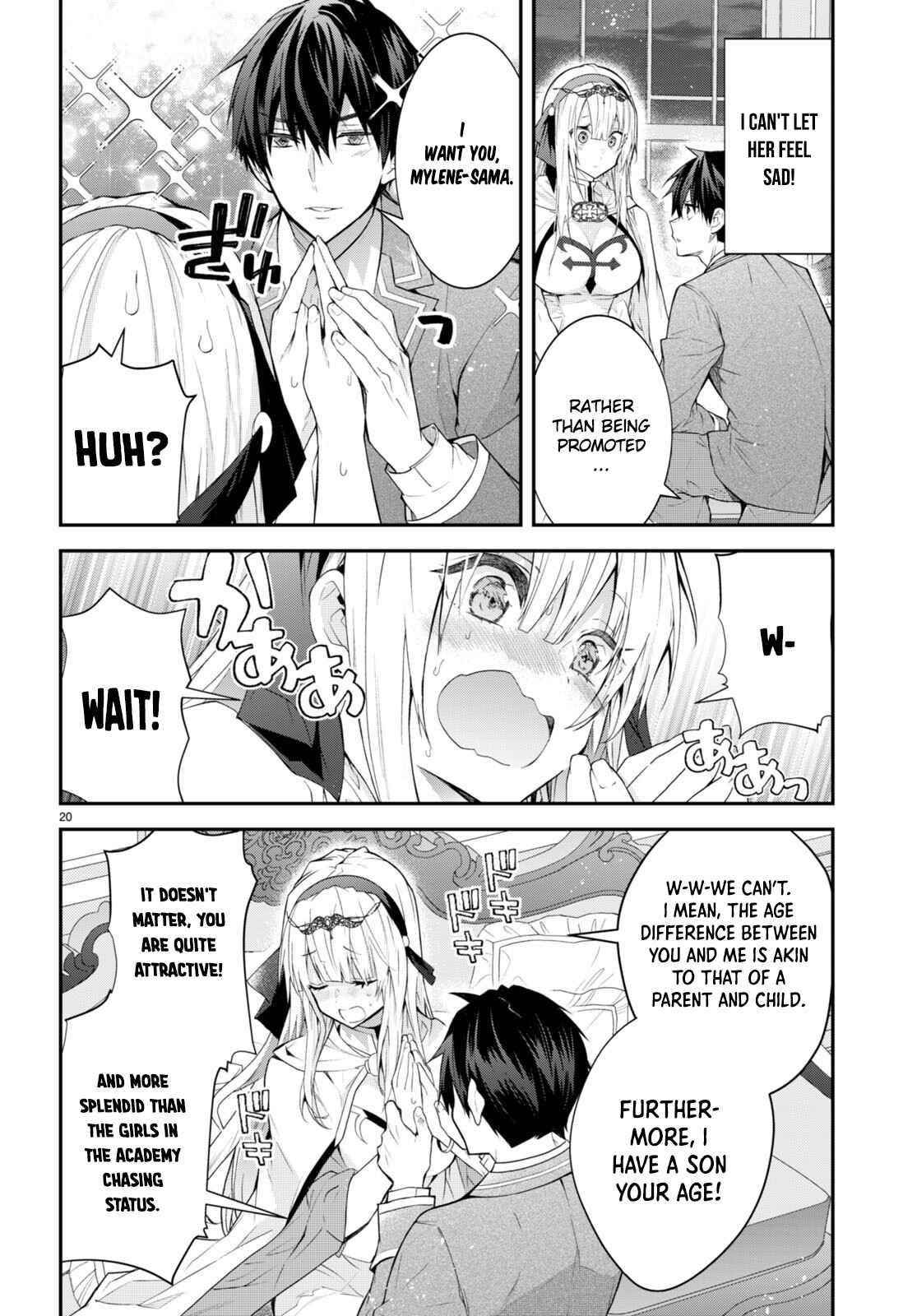 Otome Game Sekai wa Mob ni Kibishii Sekai desu Chapter 45 - Page 20