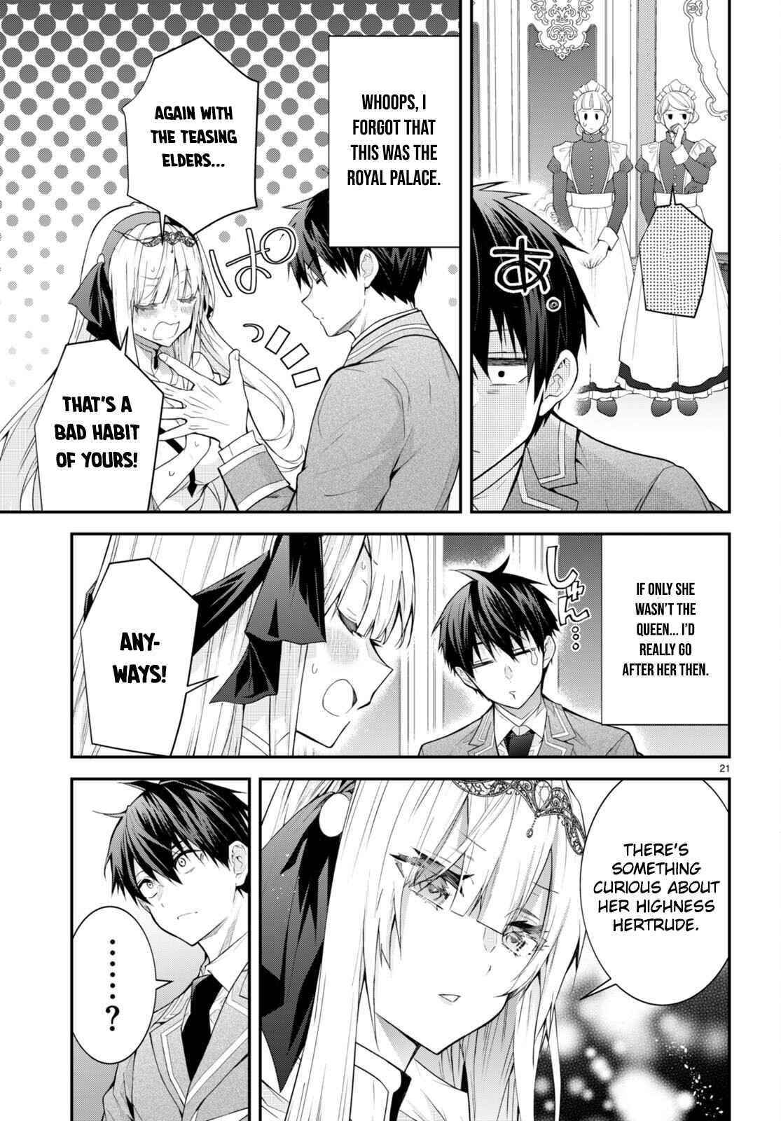 Otome Game Sekai wa Mob ni Kibishii Sekai desu Chapter 45 - Page 21
