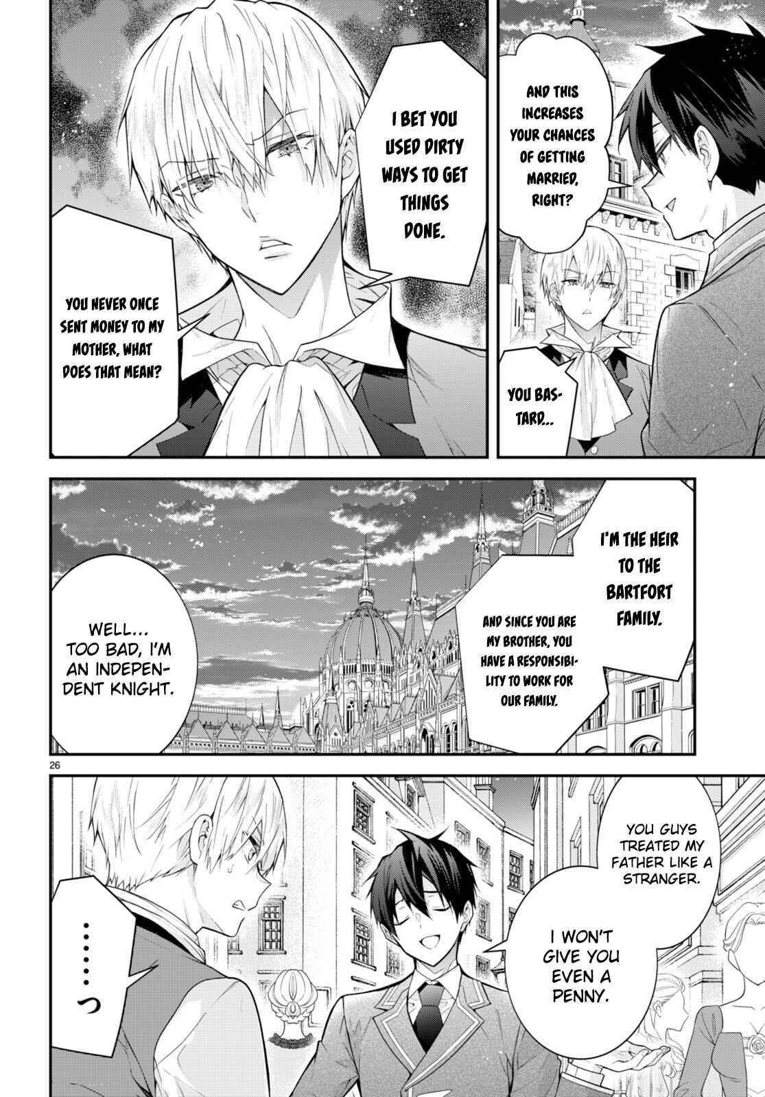 Otome Game Sekai wa Mob ni Kibishii Sekai desu Chapter 45 - Page 26