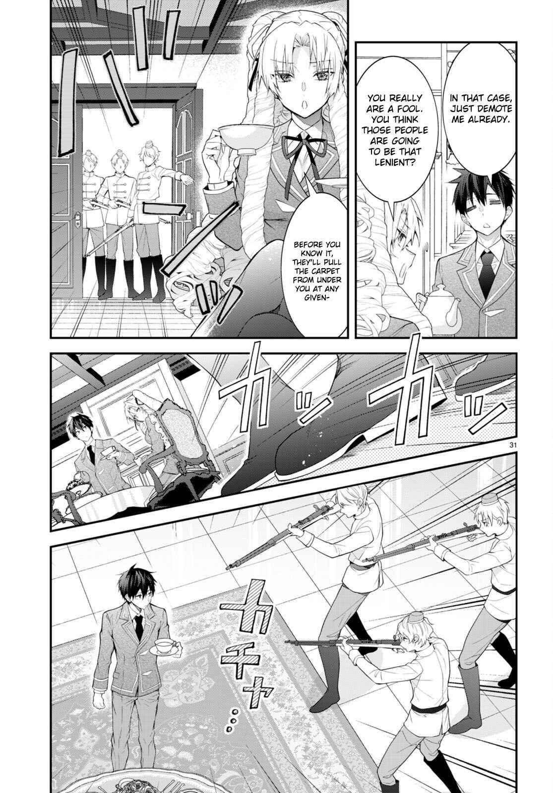 Otome Game Sekai wa Mob ni Kibishii Sekai desu Chapter 45 - Page 31