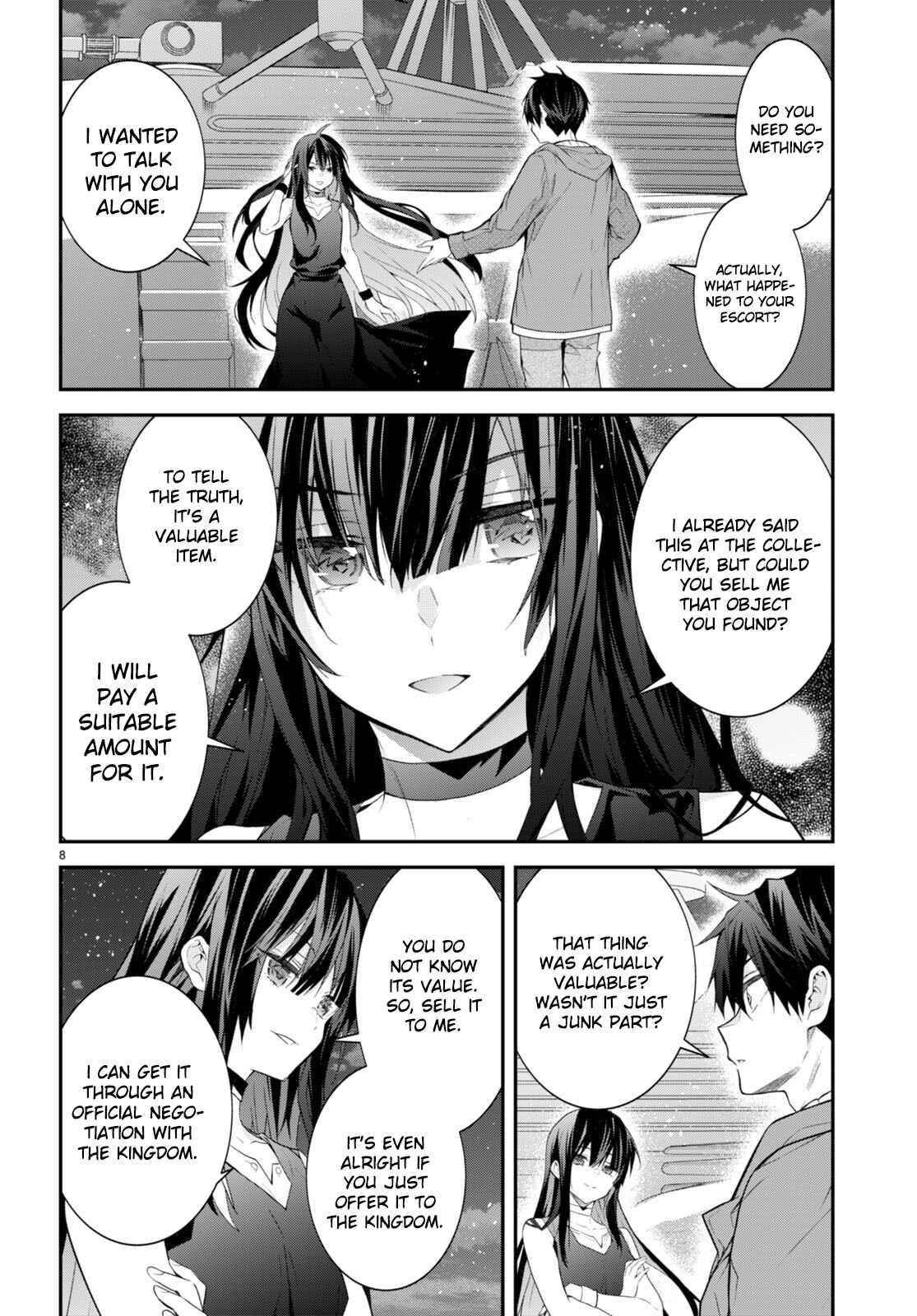 Otome Game Sekai wa Mob ni Kibishii Sekai desu Chapter 45 - Page 8