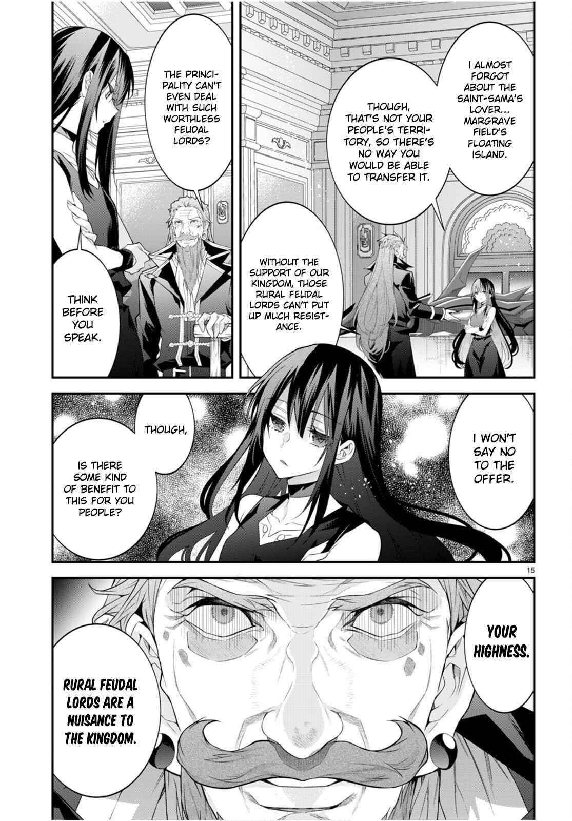 Otome Game Sekai wa Mob ni Kibishii Sekai desu Chapter 46 - Page 15