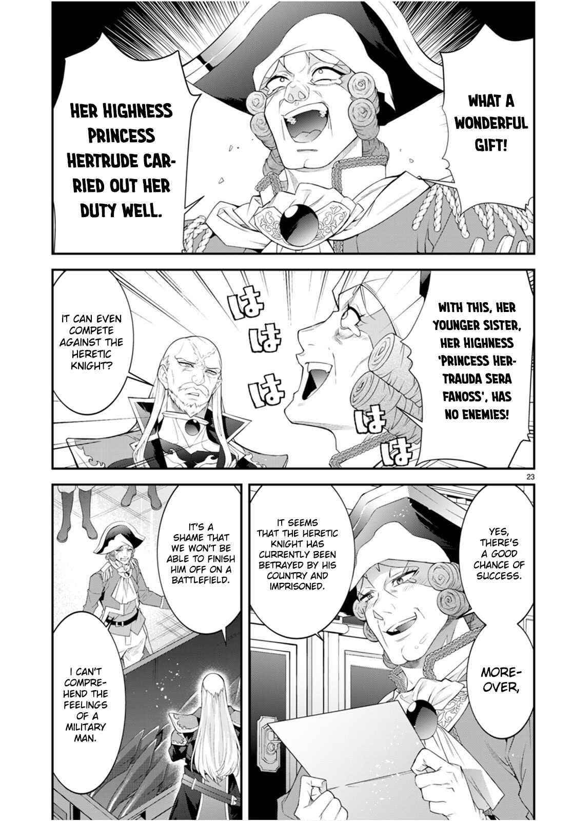 Otome Game Sekai wa Mob ni Kibishii Sekai desu Chapter 46 - Page 23