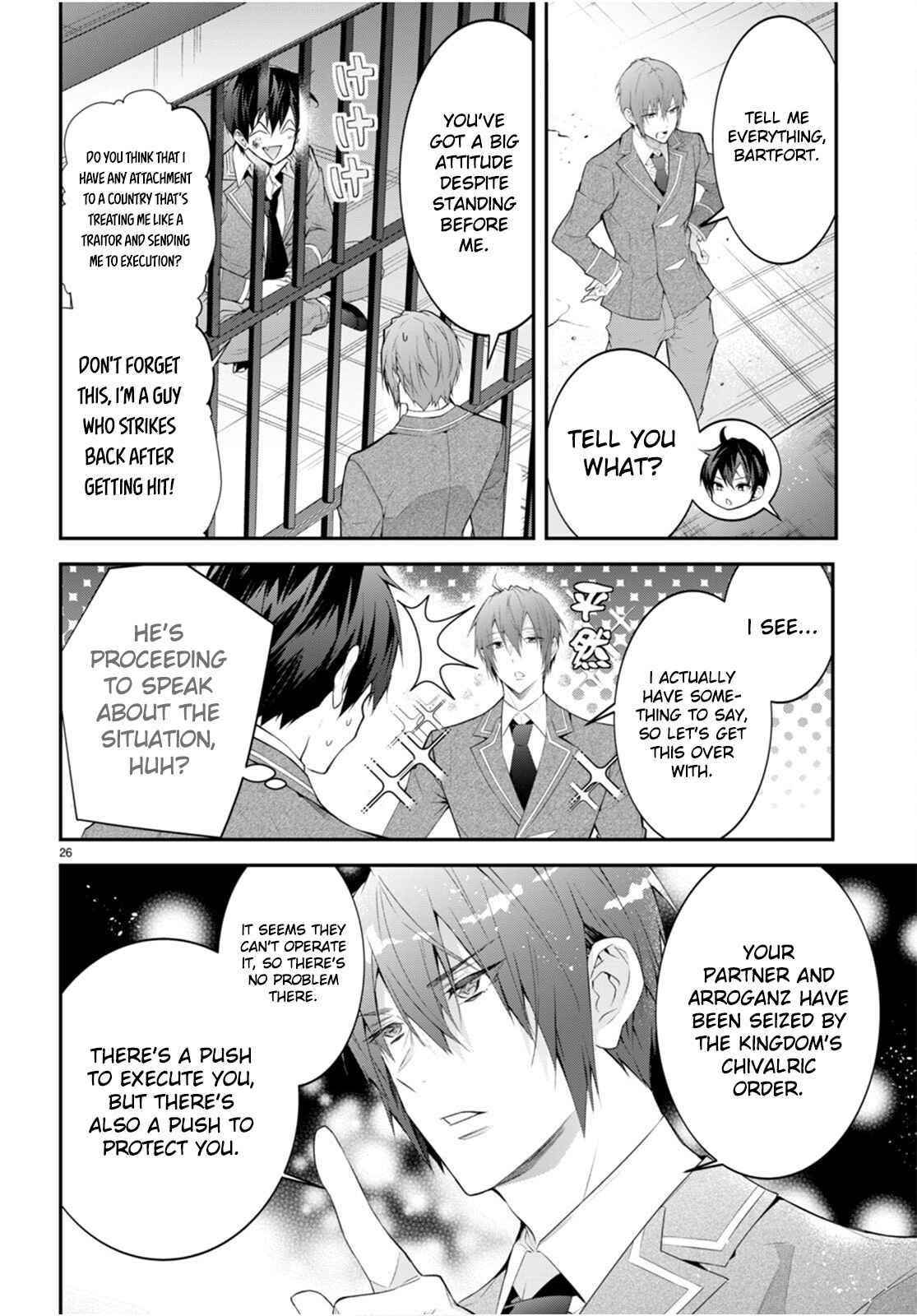 Otome Game Sekai wa Mob ni Kibishii Sekai desu Chapter 46 - Page 26