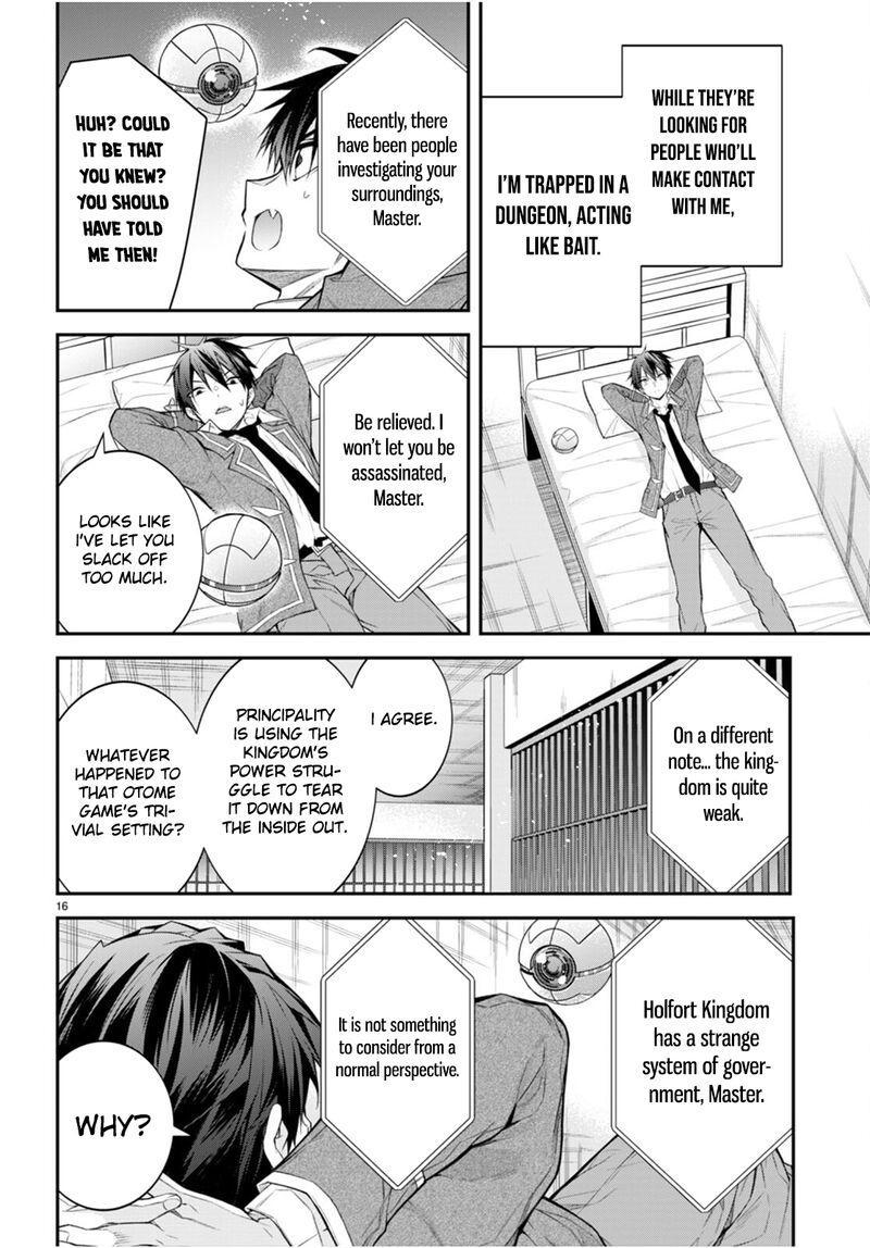Otome Game Sekai wa Mob ni Kibishii Sekai desu Chapter 47 - Page 17