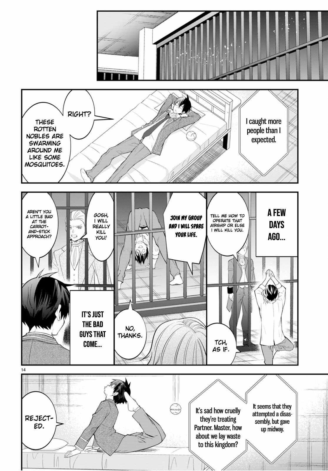 Otome Game Sekai wa Mob ni Kibishii Sekai desu Chapter 48 - Page 14
