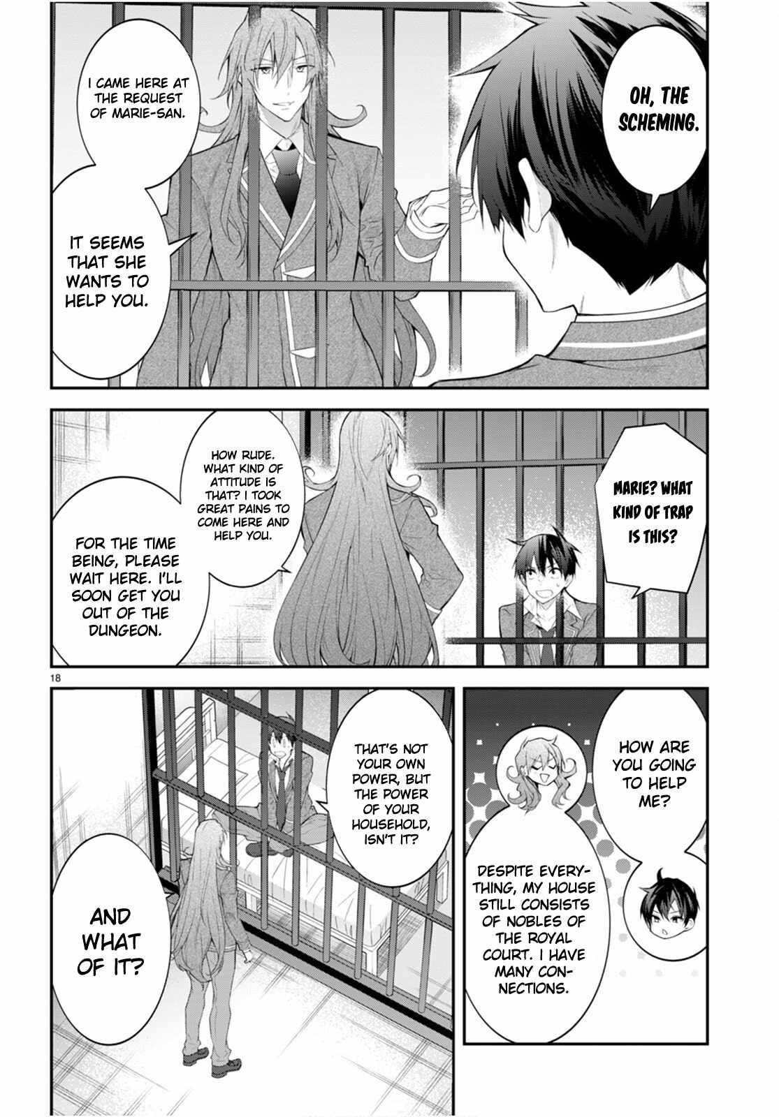 Otome Game Sekai wa Mob ni Kibishii Sekai desu Chapter 48 - Page 18