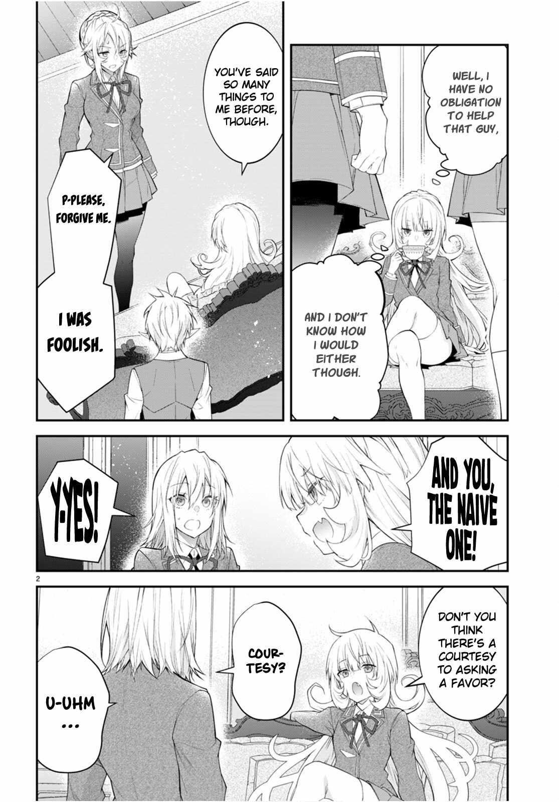 Otome Game Sekai wa Mob ni Kibishii Sekai desu Chapter 48 - Page 2