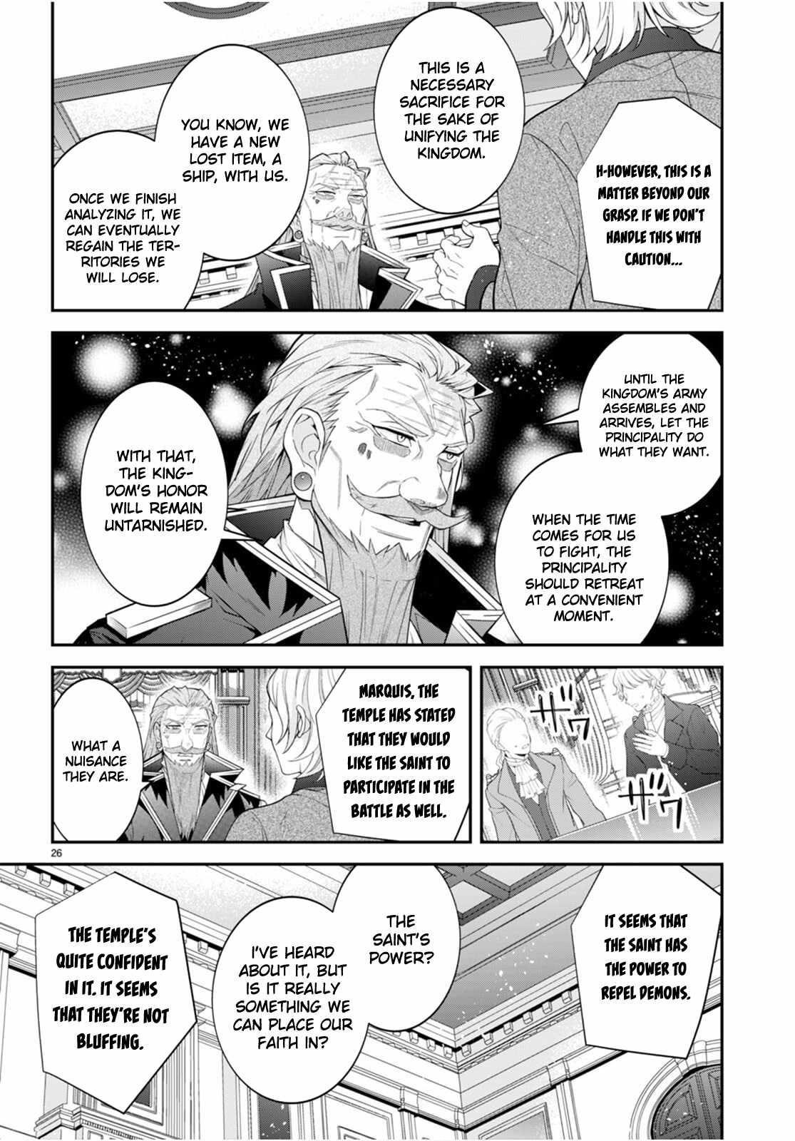 Otome Game Sekai wa Mob ni Kibishii Sekai desu Chapter 48 - Page 26