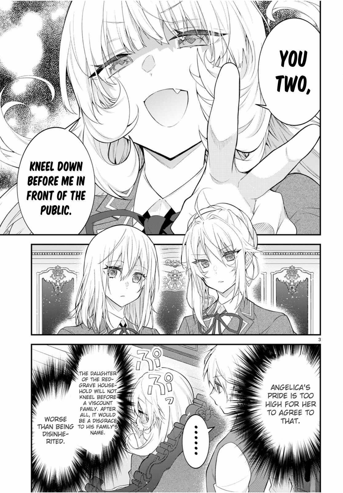 Otome Game Sekai wa Mob ni Kibishii Sekai desu Chapter 48 - Page 3