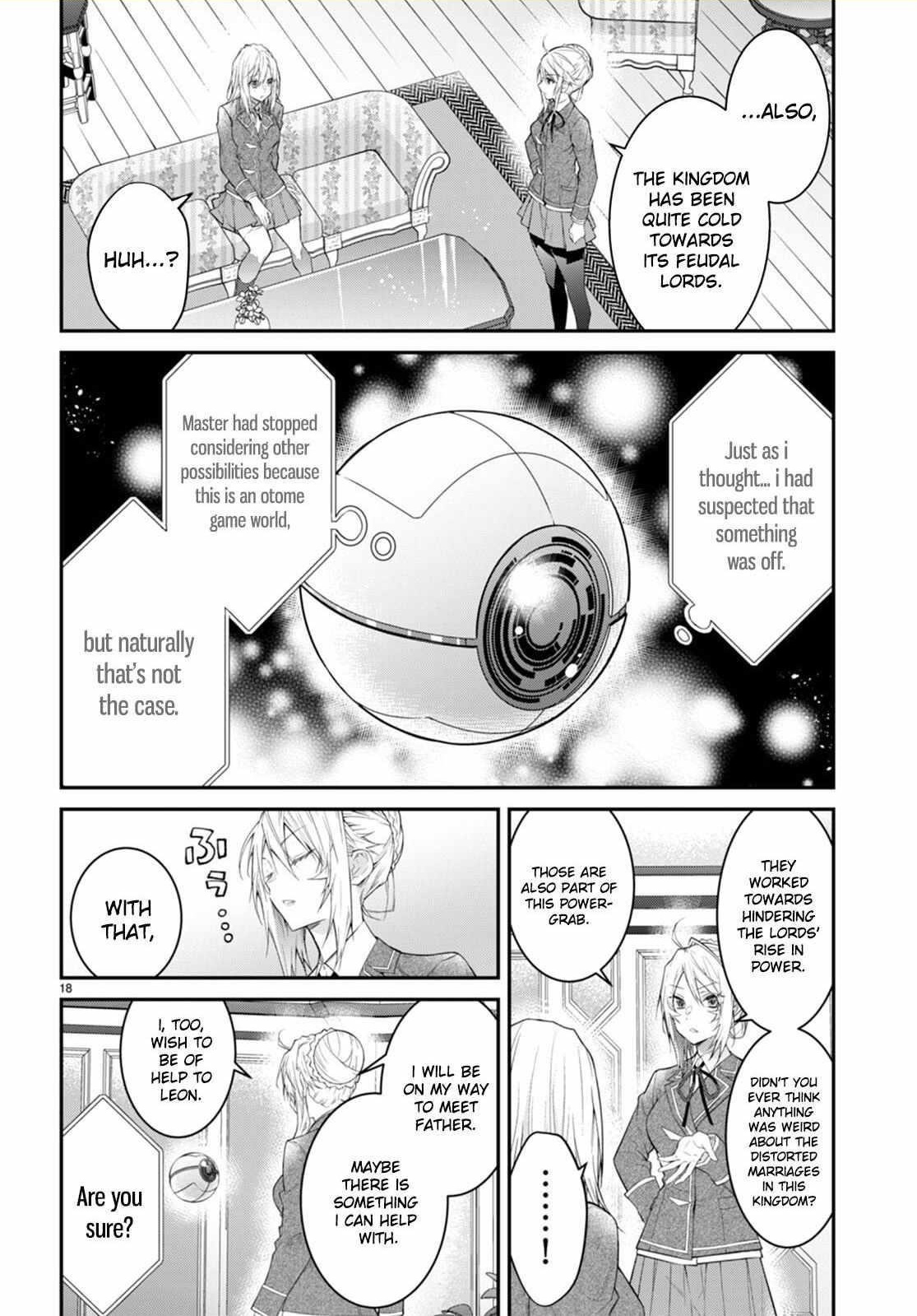 Otome Game Sekai wa Mob ni Kibishii Sekai desu Chapter 50 - Page 18