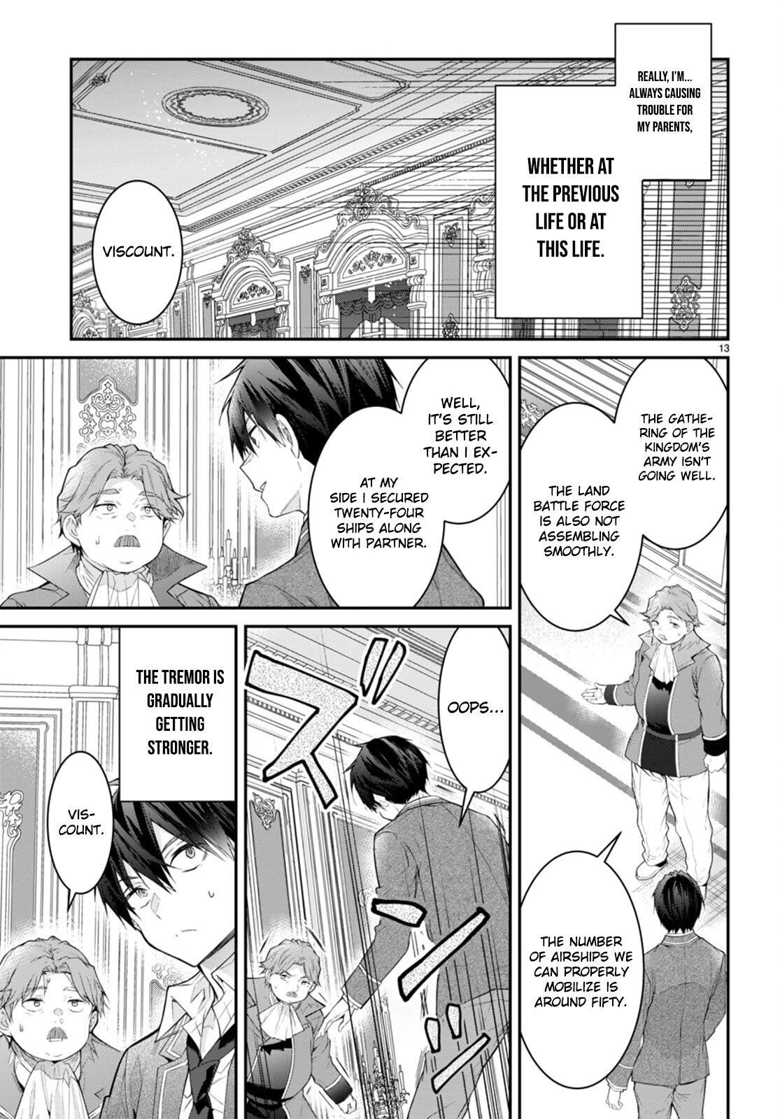 Otome Game Sekai wa Mob ni Kibishii Sekai desu Chapter 51 - Page 13