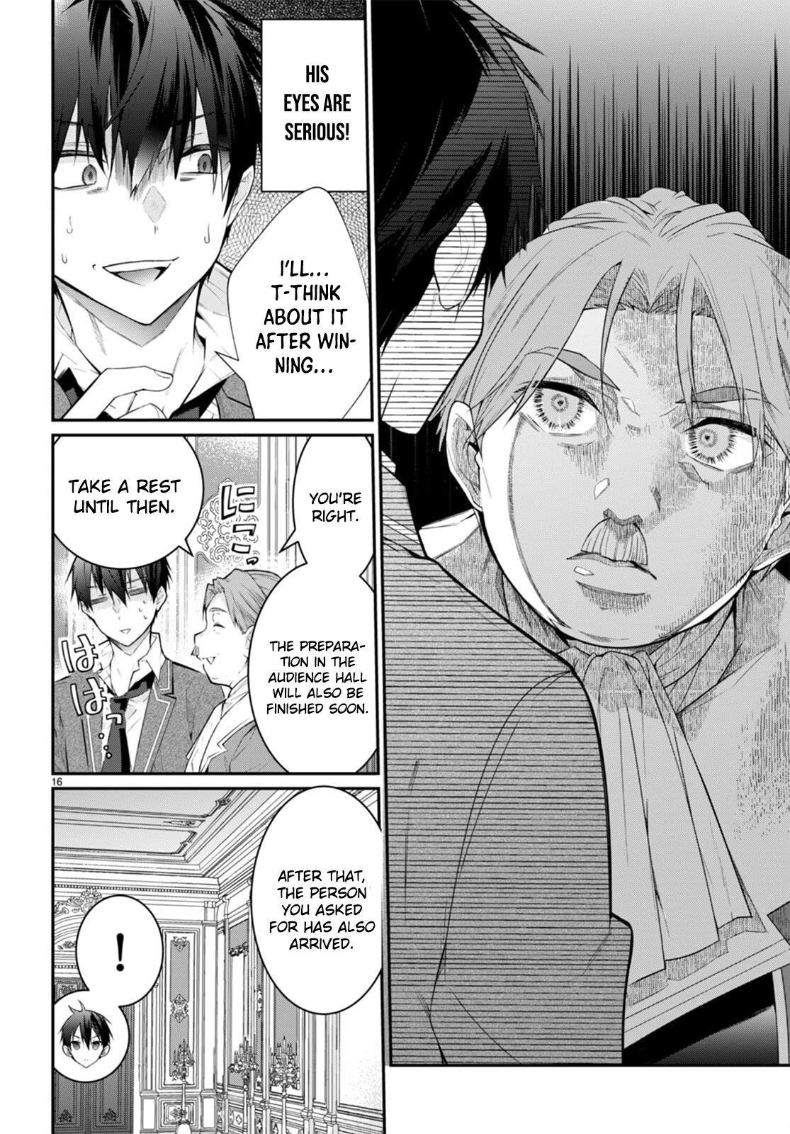 Otome Game Sekai wa Mob ni Kibishii Sekai desu Chapter 51 - Page 16
