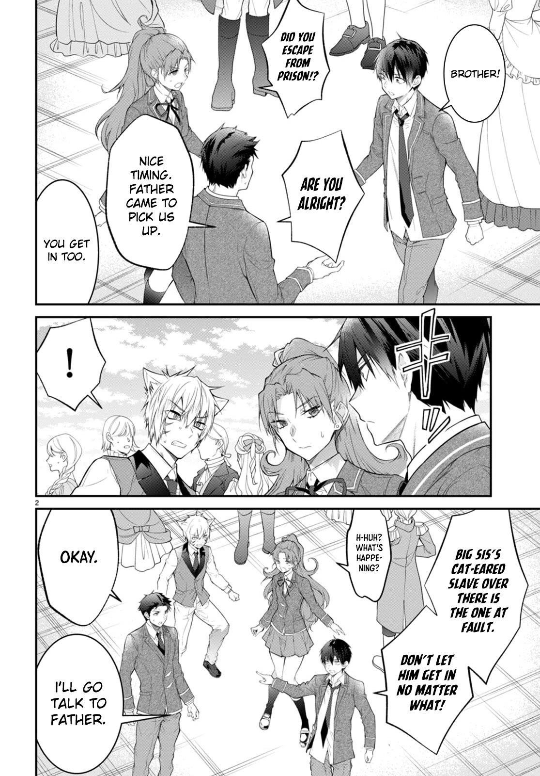 Otome Game Sekai wa Mob ni Kibishii Sekai desu Chapter 51 - Page 2