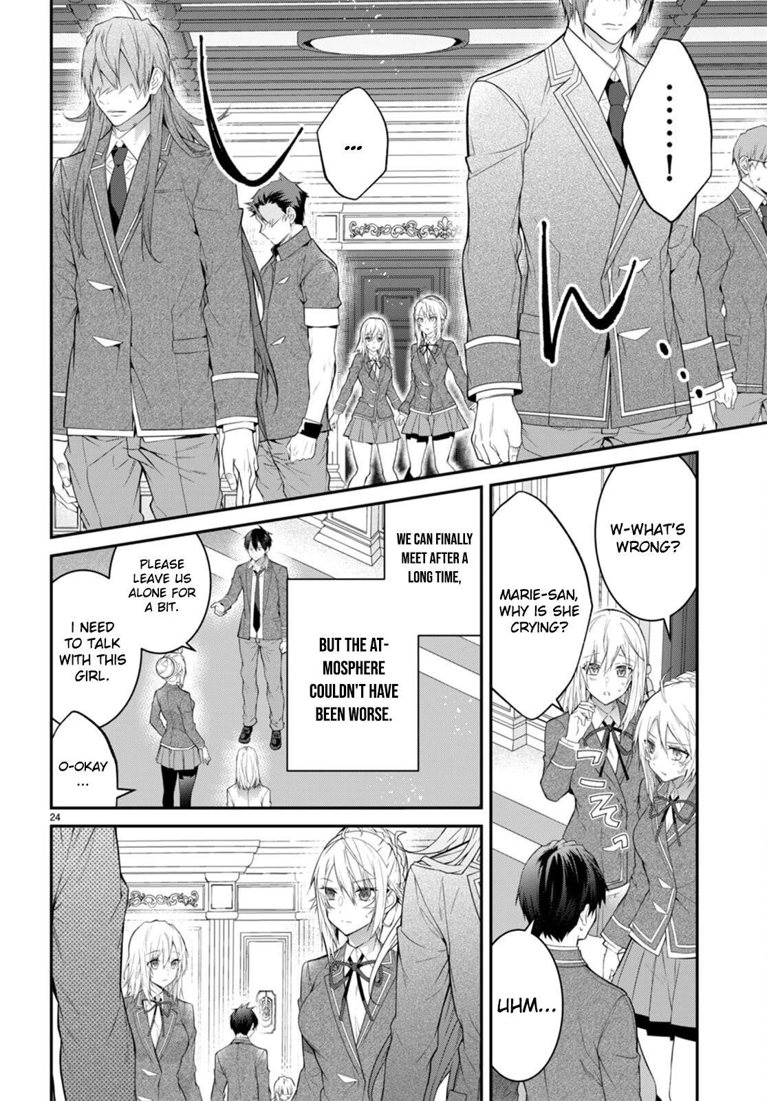 Otome Game Sekai wa Mob ni Kibishii Sekai desu Chapter 51 - Page 24