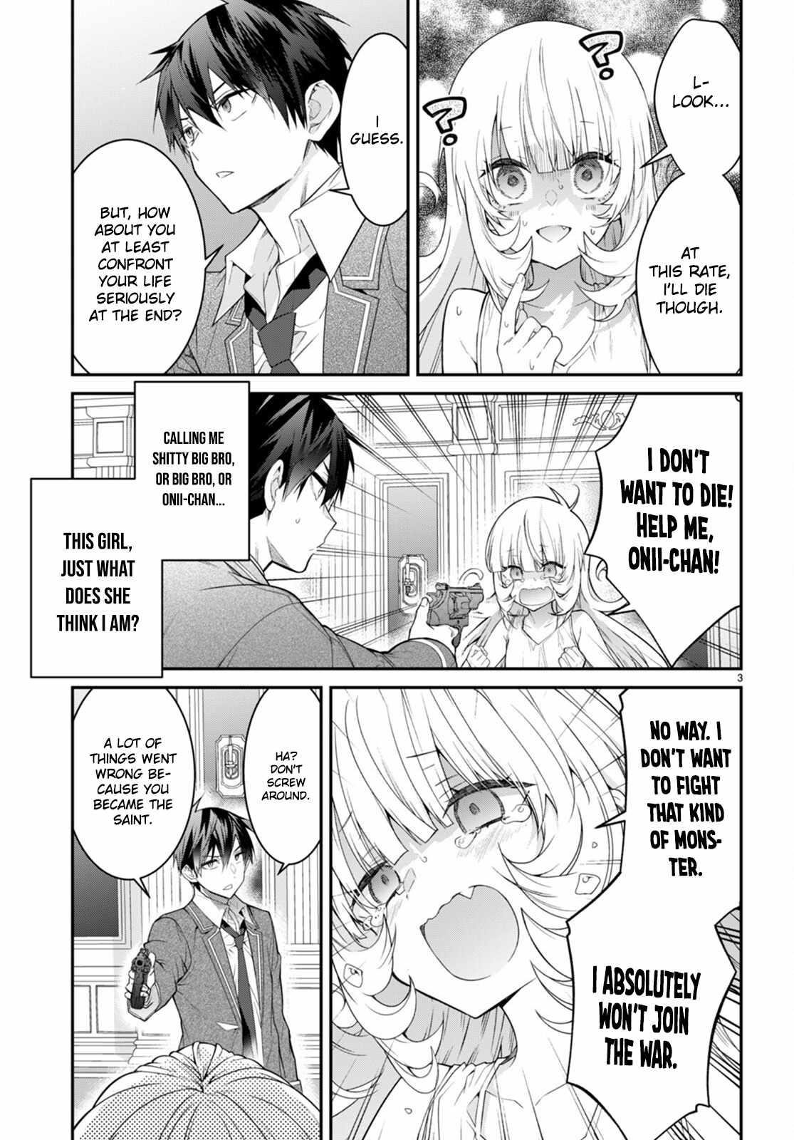 Otome Game Sekai wa Mob ni Kibishii Sekai desu Chapter 52 - Page 3