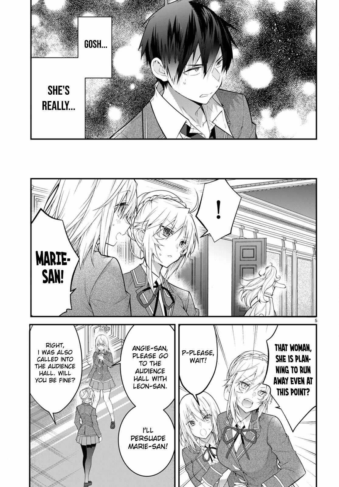 Otome Game Sekai wa Mob ni Kibishii Sekai desu Chapter 52 - Page 5
