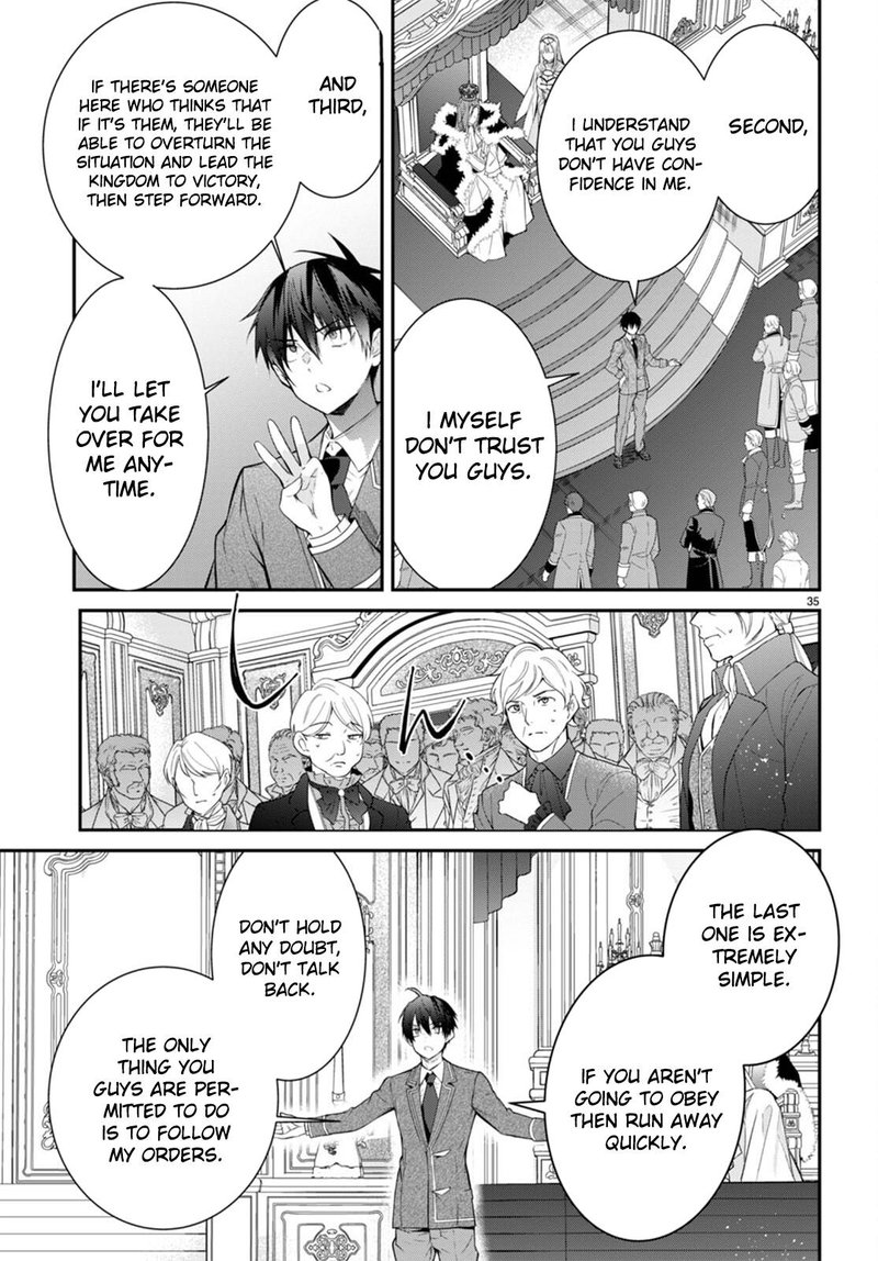 Otome Game Sekai wa Mob ni Kibishii Sekai desu Chapter 53 - Page 37